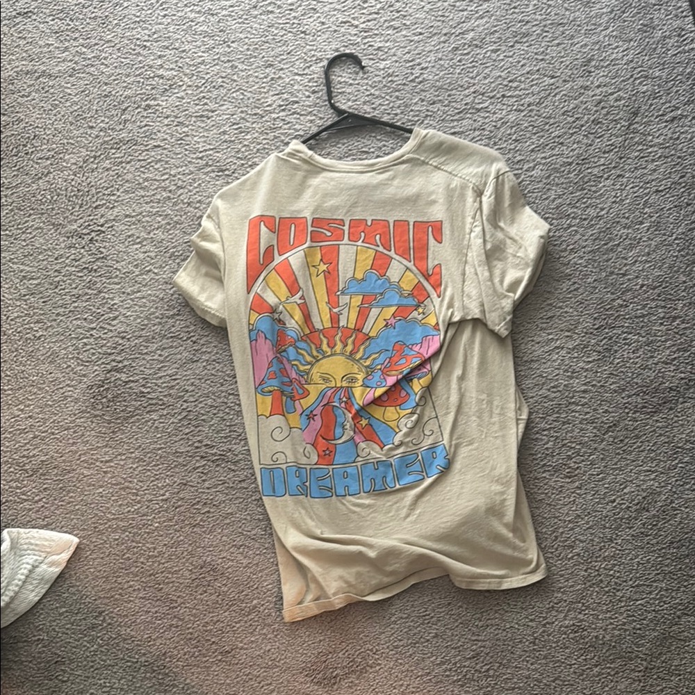 Cosmic Dreamer Beige Tee